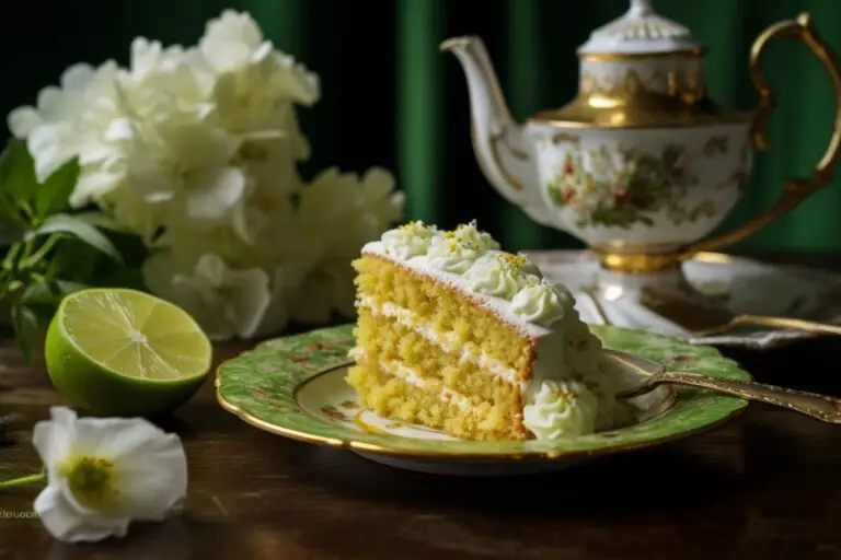 Recette de gâteau au citron vert