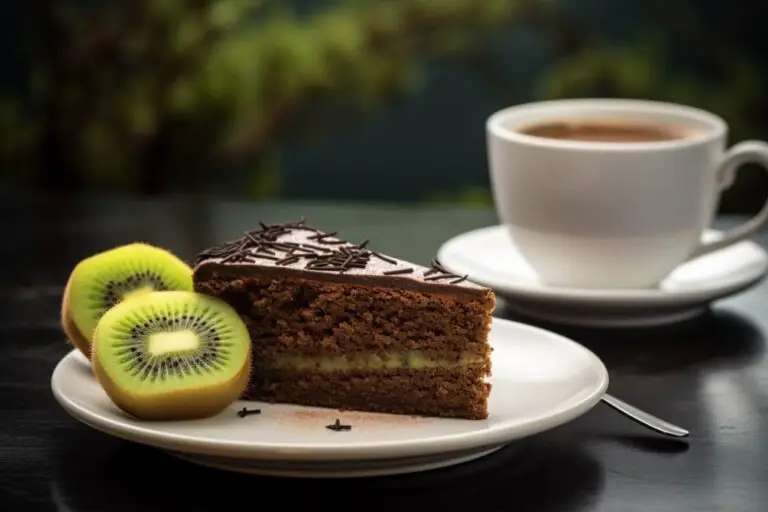 Recette gâteau kiwi-chocolat