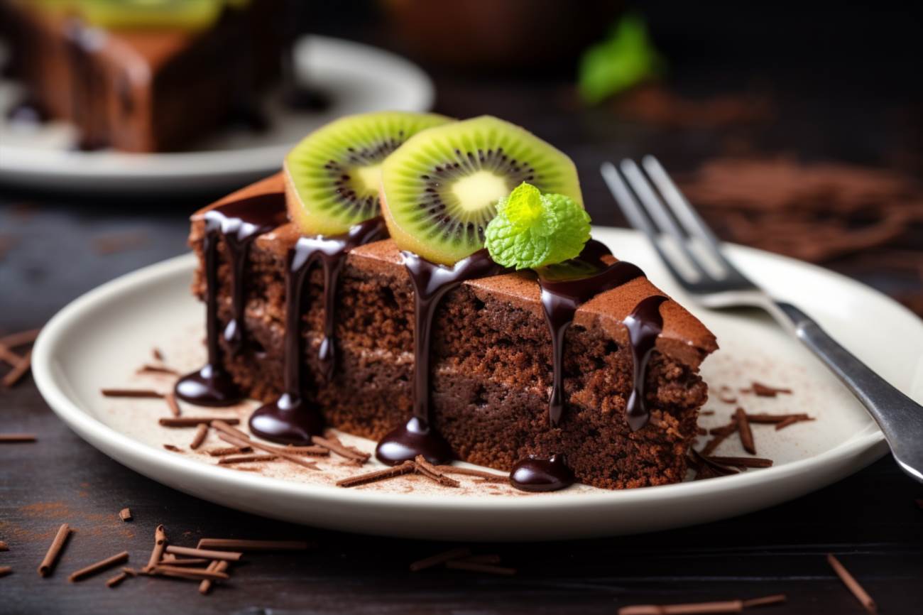 Recette gâteau kiwi-chocolat: un délice gourmand à découvrir